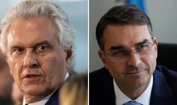 Ronaldo caiado critica flávio bolsonaro e aponta sabatina vazia no jornal nacional