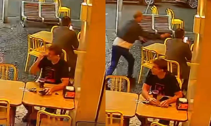 Câmera de segurança flagra furto no Leblon durante a tarde; assista ao vídeo
