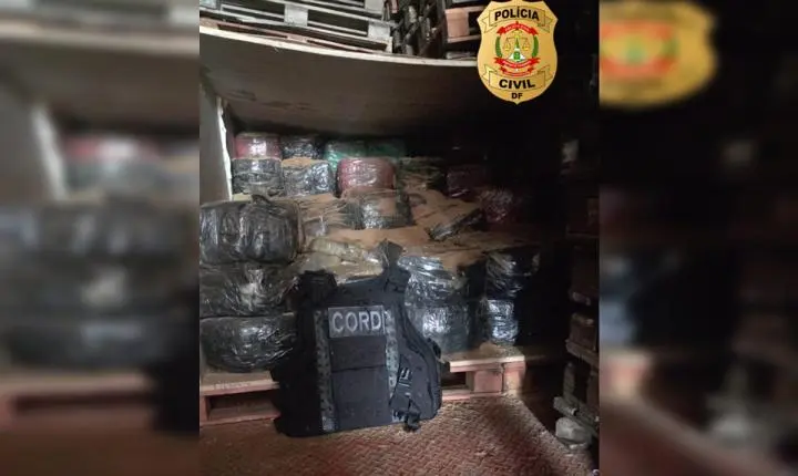 Apreensão de drogas em Goiás resulta em quatro toneladas interceptadas