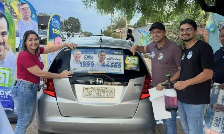 Célio Silveira e Wilde Cambão lideram votação em todas as urnas do Parque Estrela Dalva com apoio de Nilson Lins