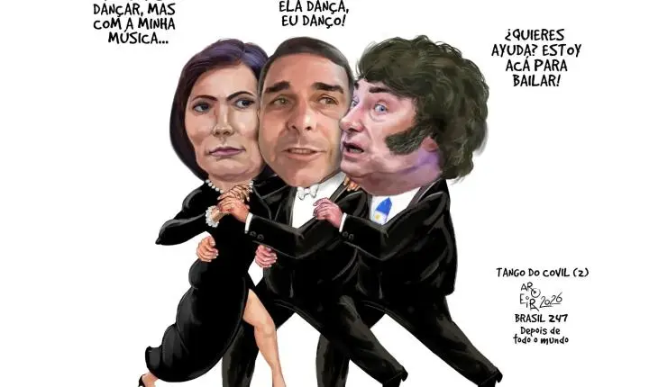 A charge do Aroeira traz uma reflexão bem-humorada sobre o cenário atual