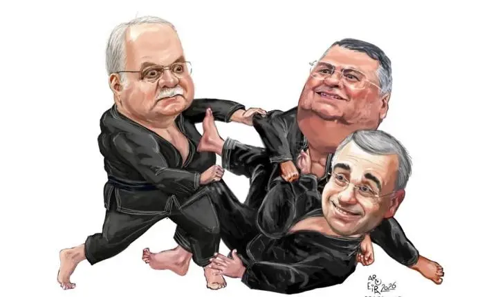Aroeira lança nova charge política com sua visão crítica dos fatos