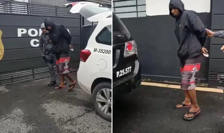 Homem é preso após esfaquear cachorro e ameaçar irmã em Itaquaquecetuba