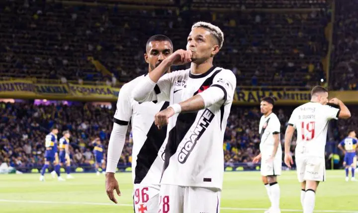 Vasco vence Boca Juniors e quebra tabu histórico após 75 anos fora de casa