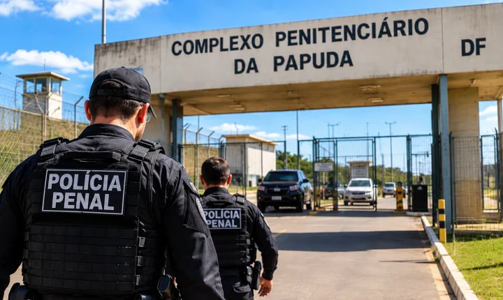 Policiais penais têm cartões furtados dentro do complexo da Papuda no DF