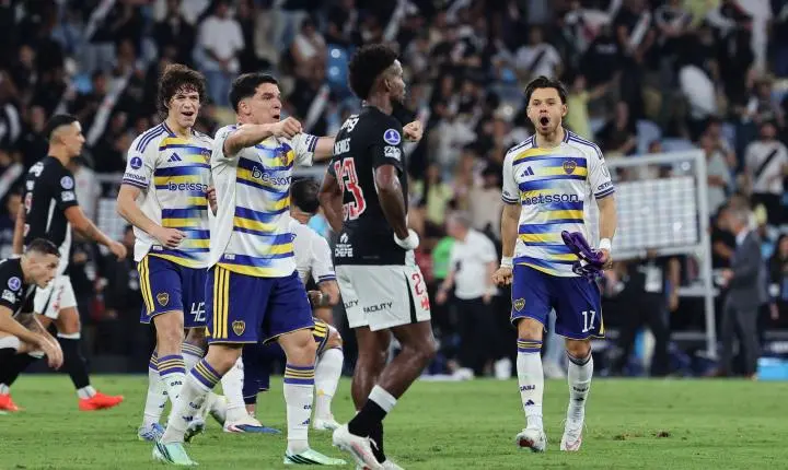 Boca Juniors vence o Vasco no Maracanã e quebra jejum de 28 anos