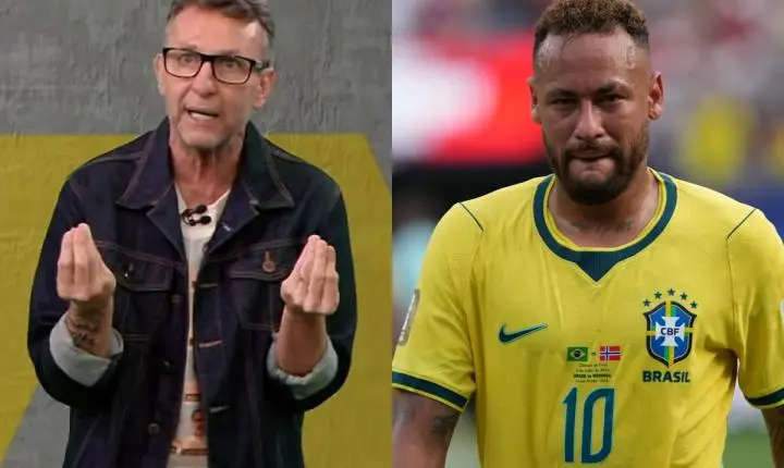 Neto critica vídeo de IA que imagina Neymar na Copa de 2030