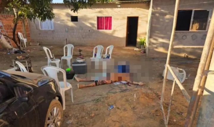 Homem é executado a tiros durante churrasco no setor Marajó em Cristalina