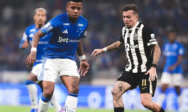 Cruzeiro e Atlético-MG confirmam escalações para a Copa do Brasil