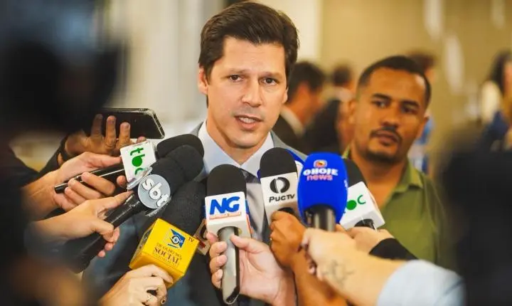Vice-governador Daniel Vilela ressalta a importância do TRE-GO para eleições íntegras na cerimônia de posse