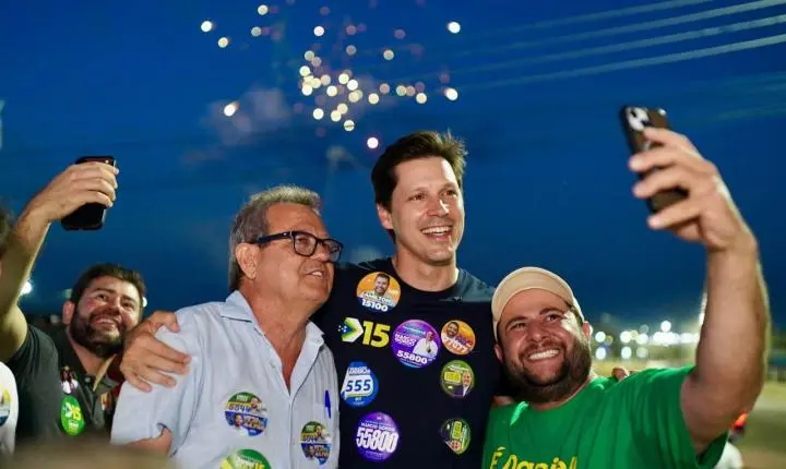 Daniel Vilela encerra giro pelo Norte goiano com carreata em Minaçu