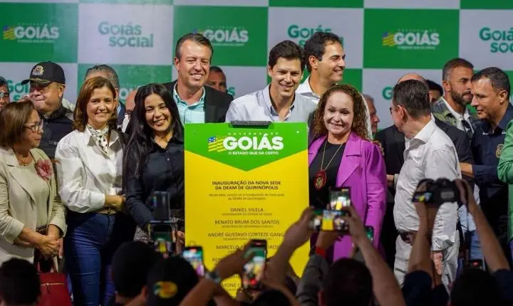 Daniel Vilela inaugura novas sedes da Delegacia da Mulher e batalhão da PM em Quirinópolis
