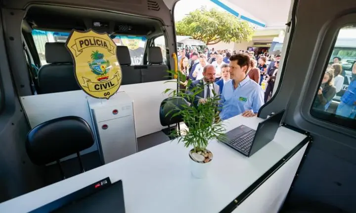 Investimento de R$ 12,7 milhões impulsiona segurança pública de Goiás com novas viaturas e equipamentos