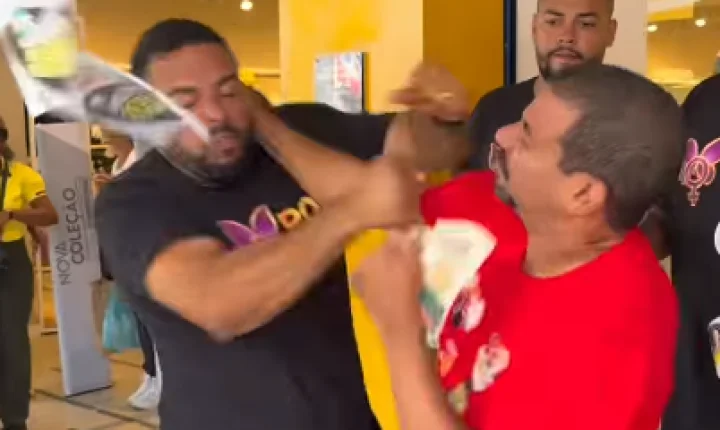 Briga generalizada marca desfile cívico em São Gonçalo