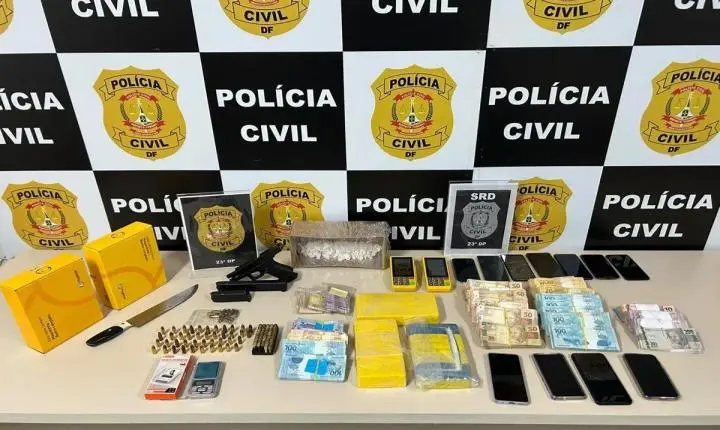 Distribuidora Revoada e tráfico de drogas em Ceilândia: Polícia Civil desarticula esquema