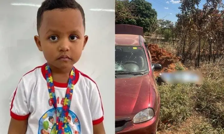 Tragédia no Jardim Ingá: acidente com carretinha mata criança de 3 anos em Luziânia