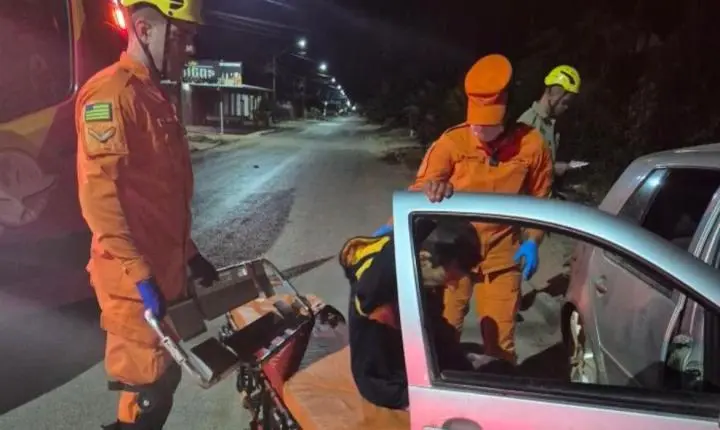 Dois homens são baleados perto de distribuidora de bebidas e socorridos em Luziânia