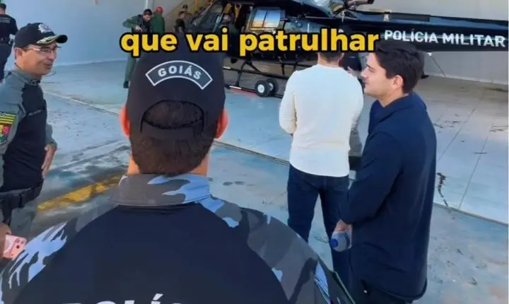 Prefeito Diego Sorgatto visita nova base do Graer em Luziânia e realça sua importância para o Entorno