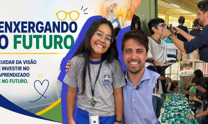 Programa Enxergando o Futuro se aproxima da marca de 5 mil óculos entregues a estudantes
