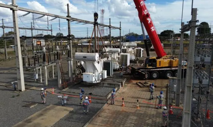 Equatorial moderniza subestação de Senador Canedo para ampliar capacidade da rede que atende cerca de 30 mil clientes