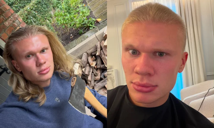 Erling Haaland surpreende fãs ao abandonar cabelo longo e adotar novo visual