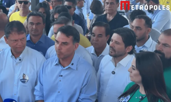 Flávio Bolsonaro critica Alcolumbre por suposta blindagem a Moraes