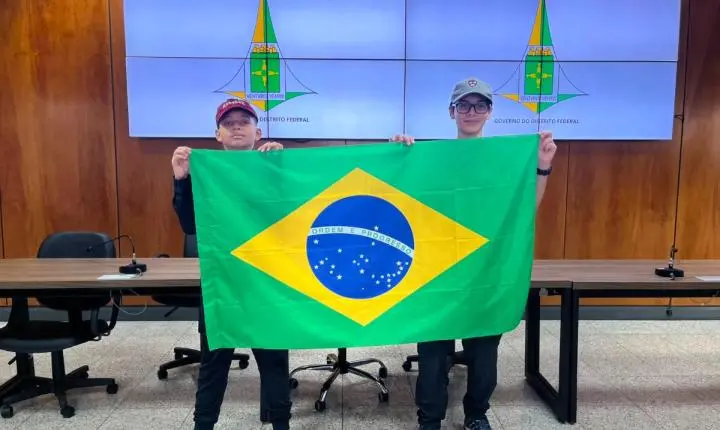 Estudantes do DF de 12 anos vão apresentar pesquisas científicas em Harvard