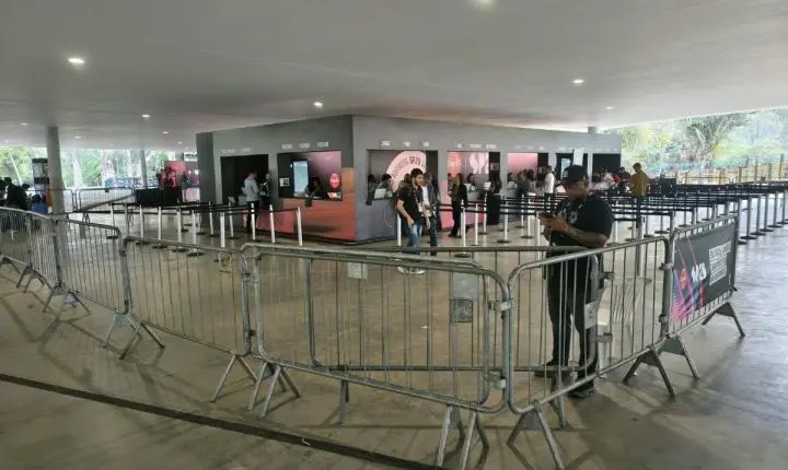 Evento ocupa marquise do Ibirapuera sem aval definitivo do patrimônio em São Paulo