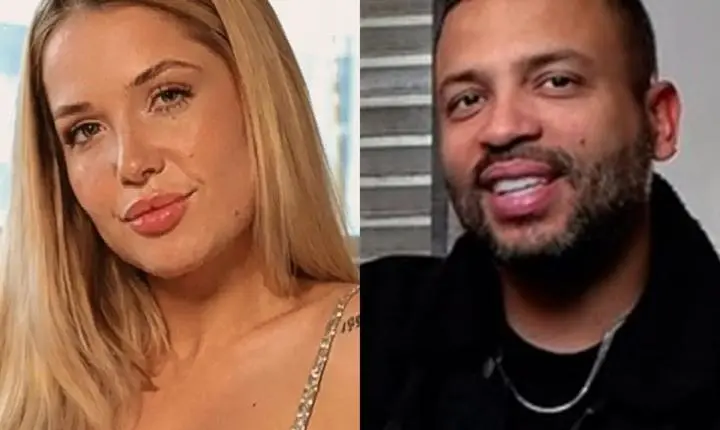 Projota e Larissa Ferrari têm noitada em hotel antes de show
