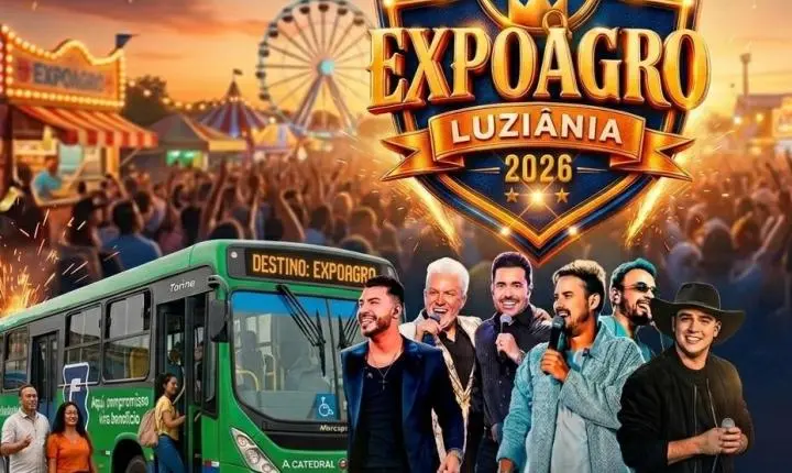 Expoagro de Luziânia começa nesta quinta-feira (10) com transporte gratuito