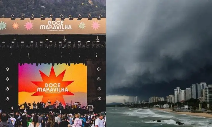 Festival Doce Maravilha cancela primeiro dia de shows no Rio devido a ventos fortes