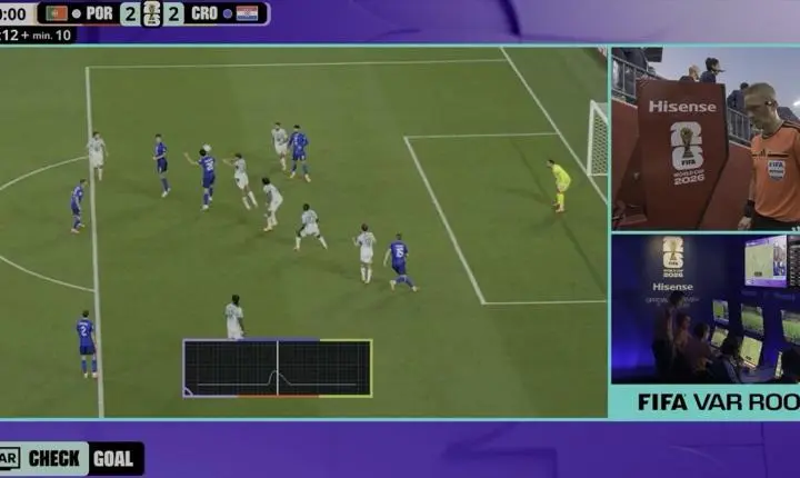 Fifa endossa anulação de gol da Croácia após uso de tecnologia de chip da bola