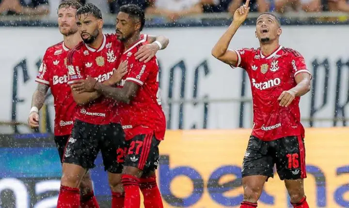 Flamengo supera o Remo no Mangueirão e assume a liderança do Campeonato Brasileiro