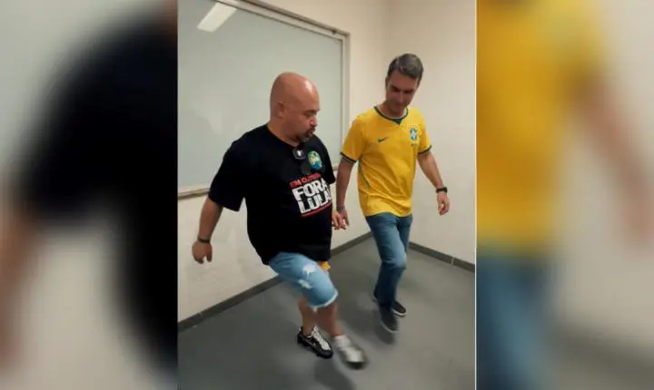 Flávio Bolsonaro aposta em passos de funk nas redes sociais após críticas