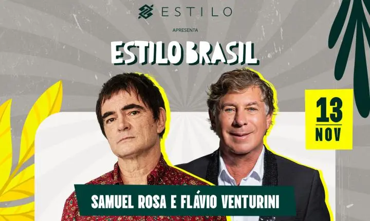Flávio Venturini e Samuel Rosa agitam o festival Estilo Brasil em Brasília