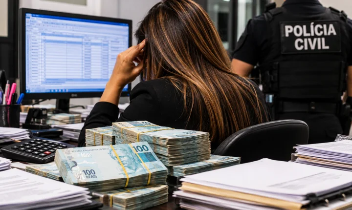 Funcionária é presa por suspeita de fraude em Goiânia de R$ 1,48 milhão