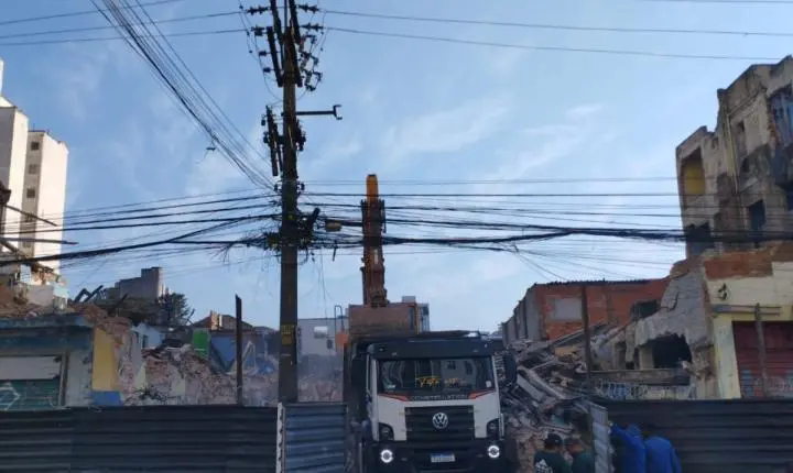 Governo tarcísio inicia demolições para construção da nova sede no centro