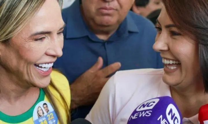 Celina Leão vota com Michelle Bolsonaro e demonstra confiança nas eleições 2026