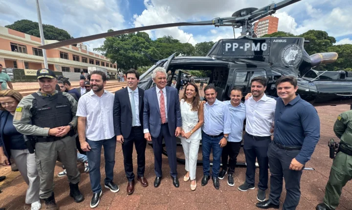 Governo de Goiás entrega quatro helicópteros e instala primeira base avançada do Graer no Entorno
