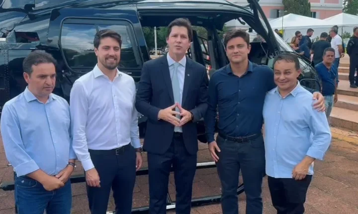 Governo de Goiás entrega quatro helicópteros e instala primeira base avançada do Graer no Entorno