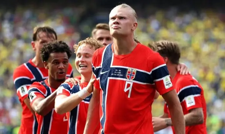 Haaland brilha, Noruega elimina o Brasil e avança para as quartas de final da Copa
