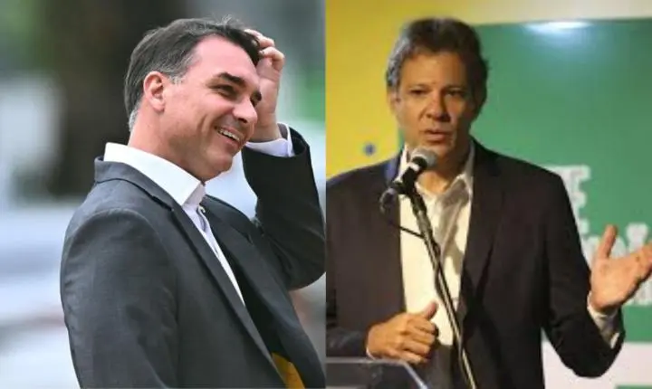 Haddad critica Flávio Bolsonaro, o chama de ‘Bolsonarinho’ e questiona discurso antissistema