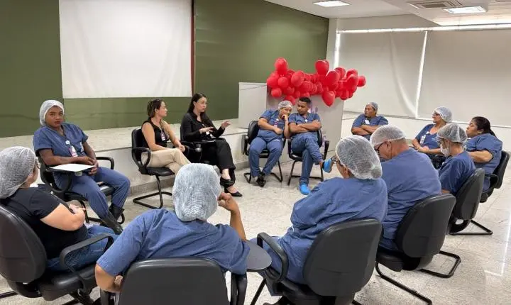HMDI capacita equipe de higienização em prevenção de infecções hospitalares