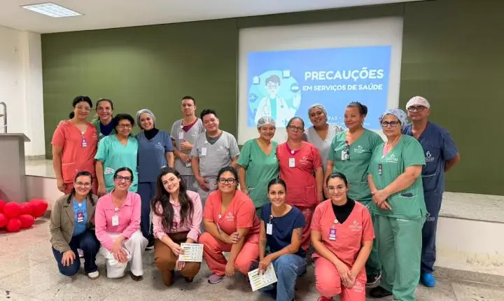 HMDI capacita profissionais sobre precauções em serviços de saúde