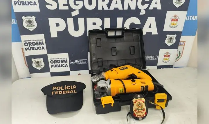 Policial federal prende homem que tentou vender ferramenta com nota fiscal falsa