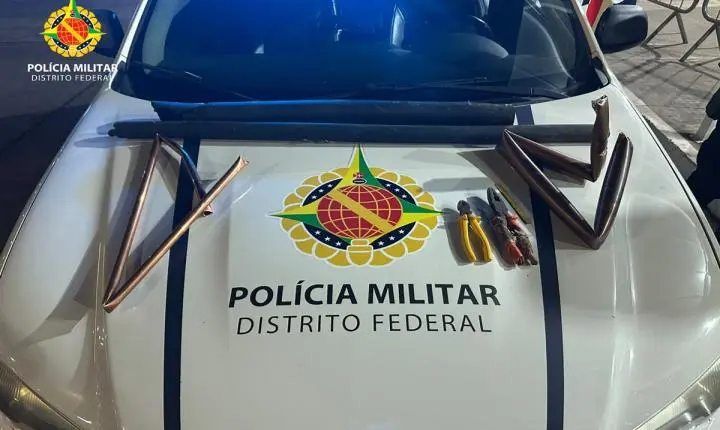Homem é preso em flagrante após realizar furto no Teatro Nacional