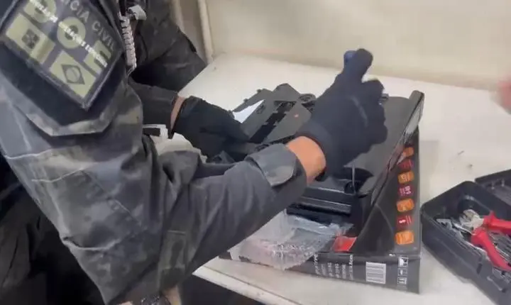 Homem é preso por tráfico de drogas com haxixe escondido no DF
