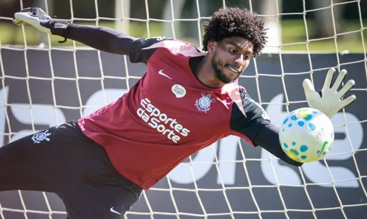 Hugo Souza do Corinthians comenta sobre atrasos nos pagamentos de direitos de imagem