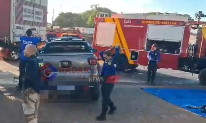 Idoso morre após grave acidente na BR-040 no município de Luziânia