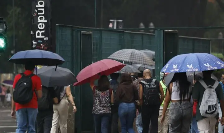 Inmet alerta para pancadas de chuva em diversas regiões do país